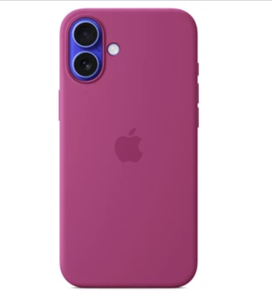 iPhone 16 Plus Silicone Case with MagSafe – Peony